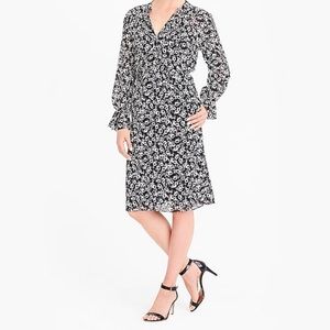 🔥J. Crew Mercantile Drapey Tie Front Dress ☄️